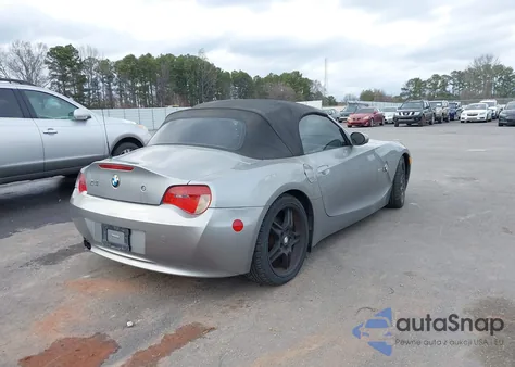 2006 BMW Z4 3.0Si from USA, damaged, VIN 4USBU53516LX00323